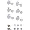 imageFender 70s quotFquot Style Guitar Tuning MachinesChrome Guitar Accessories Set of 6Tuning Machines