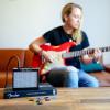 imageFender Mini Deluxe Electric Guitar Amp Mini Guitar Amp Portable Amplifier 3 Watts BlackBlack