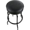 imageFender Spaghetti Logo Swivel Barstool with Guitar Picks Pouch Great Gifts for Dad with 1 Year Limited Warranty Simple Assembly BlackBlack 30quotBlackout Logo
