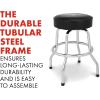 imageFender Spaghetti Logo Swivel Barstool with Guitar Picks Pouch Great Gifts for Dad with 1 Year Limited Warranty Simple Assembly BlackBlack 30quotCustom Shop