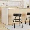 imageFender Spaghetti Logo Swivel Barstool with Guitar Picks Pouch Great Gifts for Dad with 1 Year Limited Warranty Simple Assembly BlackBlack 30quotGuitar and Amps
