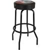 imageFender Spaghetti Logo Swivel Barstool with Guitar Picks Pouch Great Gifts for Dad with 1 Year Limited Warranty Simple Assembly BlackBlack 30quotGuitar and Amps