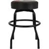 imageFender Spaghetti Logo Swivel Barstool with Guitar Picks Pouch Great Gifts for Dad with 1 Year Limited Warranty Simple Assembly BlackBlack 30quotGuitar and Amps