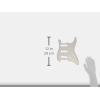imageFender Standard Stratocaster for 3 Single Coil Pickups 11 Hole 3Ply  WhiteParchment
