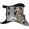 imageFender Tex Mex Prewired Stratocaster Pickguard  3ply BlackBlack