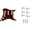 imageFender Tex Mex Prewired Stratocaster Pickguard  3ply BlackShell