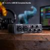 imagePreSonus AudioBox 96 25th Anniversary USB Audio Interface with Studio One Artist DAW Recording SoftwareComplete Bundle  Speakers  Mic  and Headphones