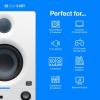 imagePreSonus Eris E3535quot Near Field Studio Monitors Pair  Powered Desktop Speakers for Music Production StudioQuality Recording and Active Media Reference35 BT White