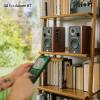 imagePreSonus Eris E3535quot Near Field Studio Monitors Pair  Powered Desktop Speakers for Music Production StudioQuality Recording and Active Media Reference4 BT Woodgrain