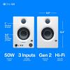 imagePreSonus Eris E3535quot Near Field Studio Monitors Pair  Powered Desktop Speakers for Music Production StudioQuality Recording and Active Media Reference35 BT White