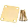 imageFender 4 Screw Neck Plate GoldScrew Neck Plate