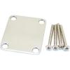 imageFender 4Bolt VintageStyle Neck Plate Plain  ChromePlate Plain