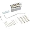 imageFender 6Saddle American Vintage Series Stratocaster Tremolo Assembly  Left Handed  Chrome Guitar Accessories