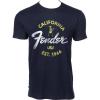 imageFender Baja TShirt Blue MXLarge