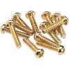 imageFender Pickup Switch Screws 12 PACKGold