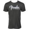 imageFender Reflective Logo TShirt Charcoal SXXLarge