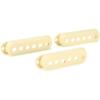imageFender Road Worn Aged White Stratocaster Electric Guitar Pickup Covers set of 3