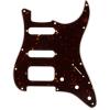 imageFender Standard Stratocaster 11 Hole 4Ply for 1Humbucking Pickup and 2 SingleCoil Pickups Lone StarFat Strat  Black PearlAged White Moto