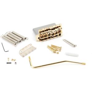 imageFender American Vintage Stratocaster Bridge Tremolo Assembly  GoldLeft hand