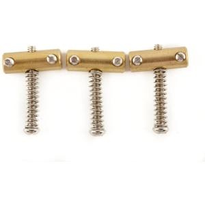 imageFender American Vintage Telecaster Compensated Bridge Saddles BrassSaddles