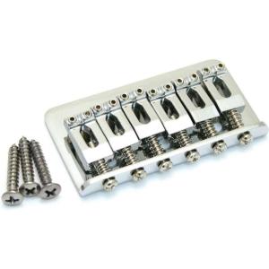 imageFender Hardtail Strat Bridge Assembly for Import Models  Chrome