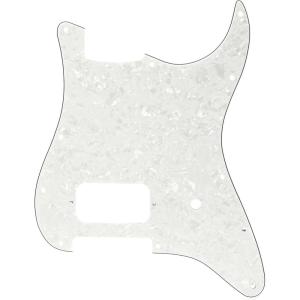 imageFender Modern Pickguard Single Humbucker Stratocaster 11Hole  White Moto