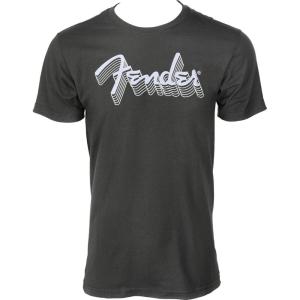 imageFender Reflective Logo TShirt Charcoal SXXLarge