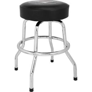 imageFender Spaghetti Logo Swivel Barstool with Guitar Picks Pouch Great Gifts for Dad with 1 Year Limited Warranty Simple Assembly BlackBlack 30quotCustom Shop