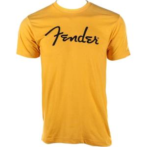 imageFender Spaghetti Logo TShirt Surf Green SButterscotch Blonde