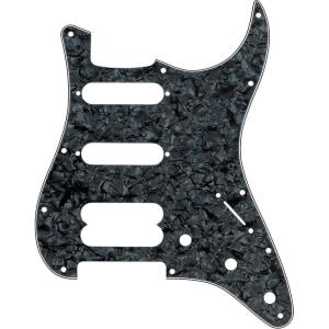 imageFender Standard Stratocaster 11 Hole 4Ply for 1Humbucking Pickup and 2 SingleCoil Pickups Lone StarFat Strat  Black PearlBlack