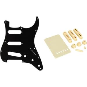 imageFender Standard Stratocaster for 3 Single Coil Pickups 11 Hole 3Ply  WhiteBlack