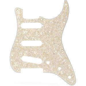 imageFender Standard Stratocaster for 3 Single Coil Pickups 11 Hole 3Ply  WhiteBlack Moto