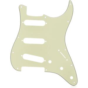 imageFender Standard Stratocaster for 3 Single Coil Pickups 11 Hole 3Ply  WhiteChrome