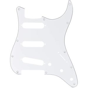 imageFender Standard Stratocaster for 3 Single Coil Pickups 11 Hole 3Ply  WhiteParchment