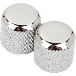 imageFender TelecasterPrecision Bass Dome Knobs ChromeBass Dome Knobs