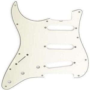 imageFender VintageStyle Pickguard 60s Stratocaster 11Hole  Black 3PlyMint Green