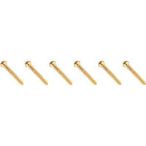 imageFender VintageStyle Stratocaster Bridge Mounting Screws for Electric Guitar