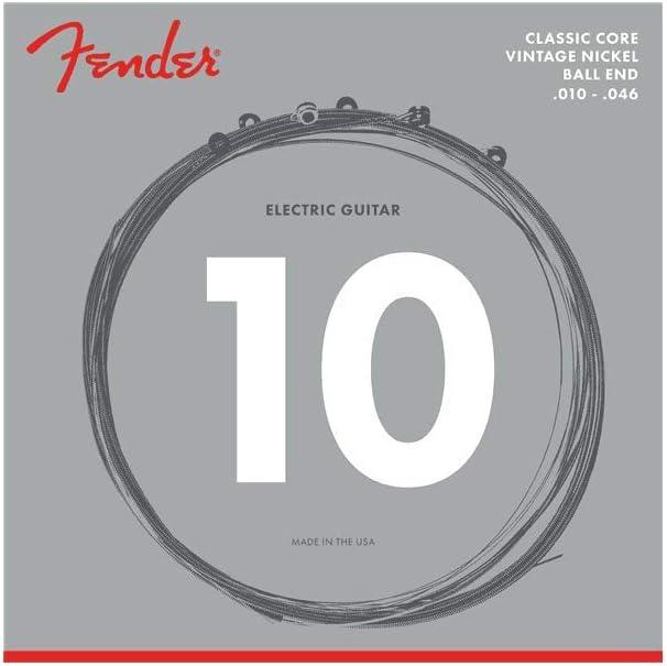 imageFender Classic Core Electric Guitar Strings Vintage Nickel Ball End 155L 009042Ball End