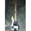 imageFender 0141032305 Steve Harris Precision Bass Maple Neck Olympic White with Stripe
