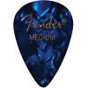 imageFender 0980351805 Shape Premium Picks 12 Pack for electric guitar acoustic guitar mandolin and bassBlue Moto