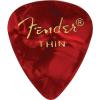 imageFender 0980351805 Shape Premium Picks 12 Pack for electric guitar acoustic guitar mandolin and bassRed Moto