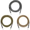 imageFender 0990810176 Professional Series Straight to Straight Instrument Cable  10foot Woodland Camo