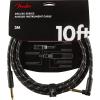 imageFender 10Foot Original Instrument Cable Compatible with Modem StraightStraight Black  1 PackBlack Tweed