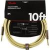 imageFender 10Foot Original Instrument Cable Compatible with Modem StraightStraight Black  1 PackTweed