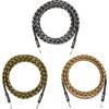 imageFender 10Foot Original Instrument Cable Compatible with Modem StraightStraight Black  1 PackWoodland Camo