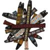 imageFender 2quot Pasadena Woven StrapLattice Red