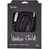 imageFender 30 Feet Hendrix Voodoo Child Cable  Purple Straight to AngledBlack