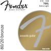 imageFender 8020 Bronze Acousitc Guitar Strings Ball End 70CL 0110521Pack