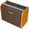 imageFender Acoustic 100 1x8 100W Acoustic Guitar Amplifier Bundle with Instrument Cable Amperstand Guitar Cradle Tuner and 24Pack PicksAcoustic 100 1x8
