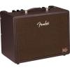 imageFender Acoustic 100 1x8 100W Acoustic Guitar Amplifier Bundle with Instrument Cable Amperstand Guitar Cradle Tuner and 24Pack PicksAcoustic Junior Go 100W